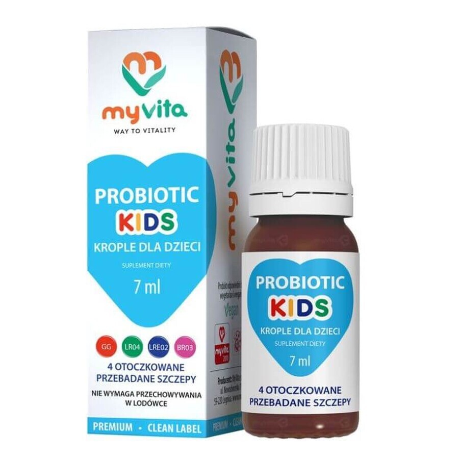 Probiotic KIDS picături 7 ml MyVita