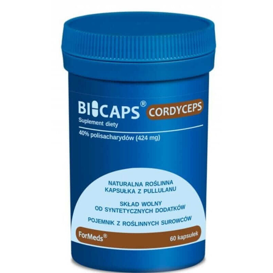 Bicaps Cordyceps 60 capsules - Formeds