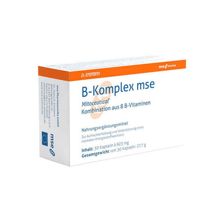 B-Complex 30 capsules MSE Dr. Enzmann Dr. Enzmann