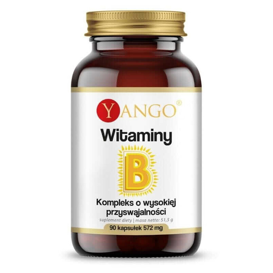 Vitamin B high bioavailability 90 capsules Yango