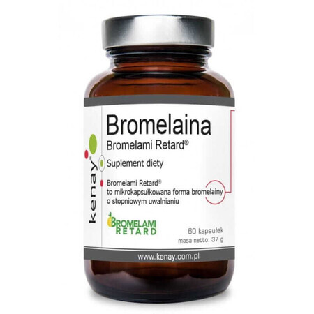 Bromelain Bromelami Retard® 60 capsules Kenay