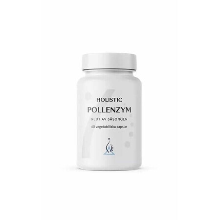 Holistic Pollenzym pour les allergies 60 gélules