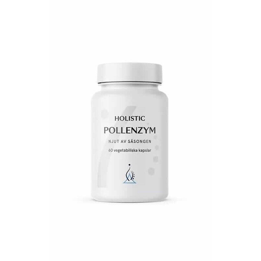 Holistic Pollenzym pour les allergies 60 gélules