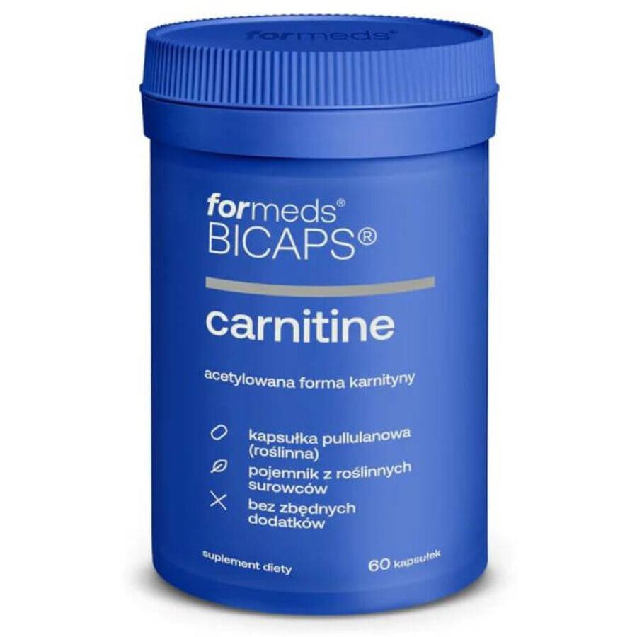 Bicaps Carnitine Carnitine 60 gélules - Formeds