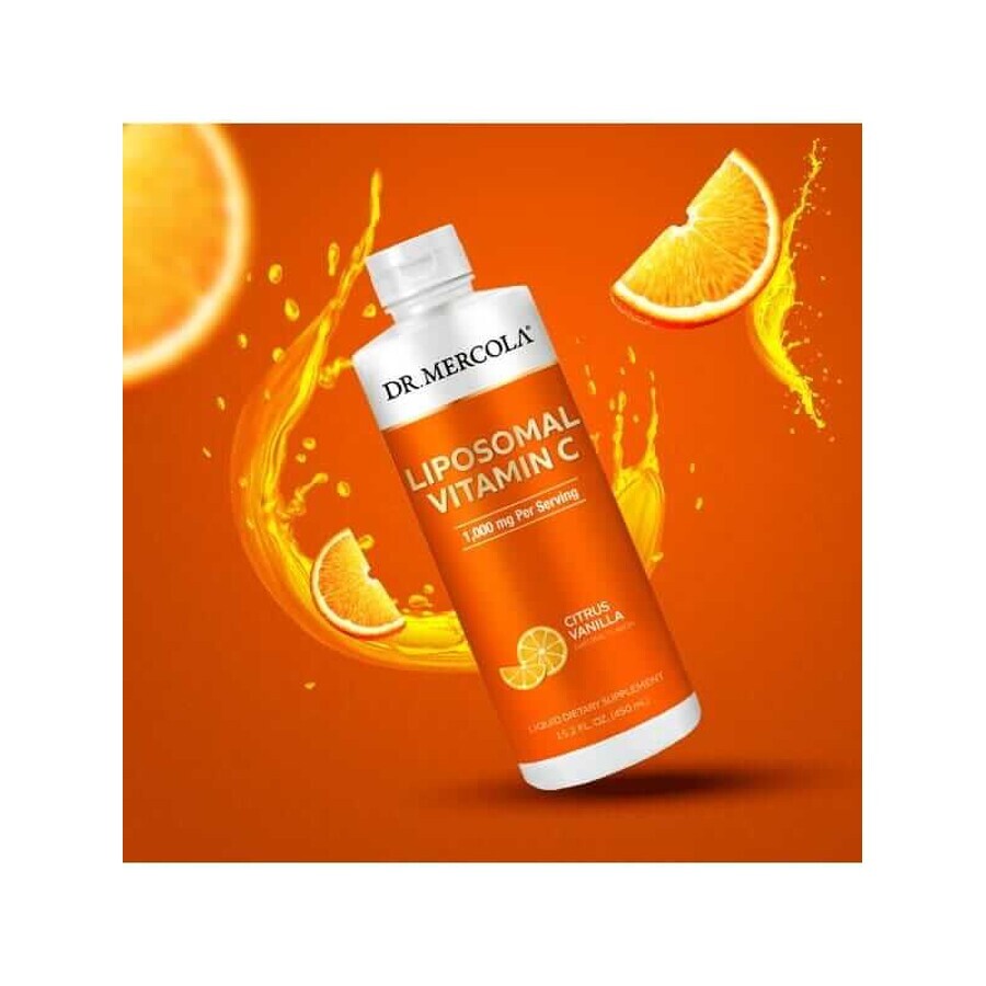 Vitamina C lipozomală 1000 mg 450 ml Dr Mercola