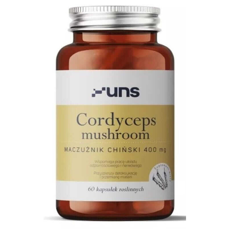 Champignon Cordyceps (400mg) 60 gélules UNS