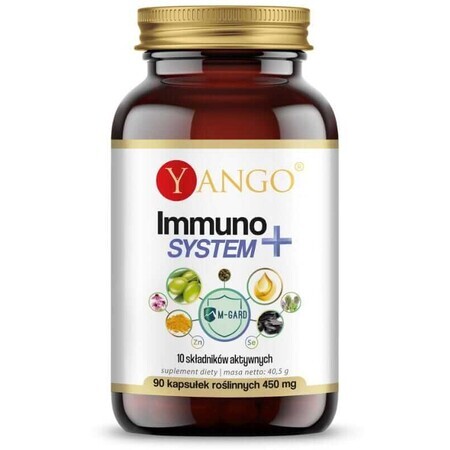 Immuno System+ (Colostrum+Olive+Curcumin+Mumio) 90 gélules Yango