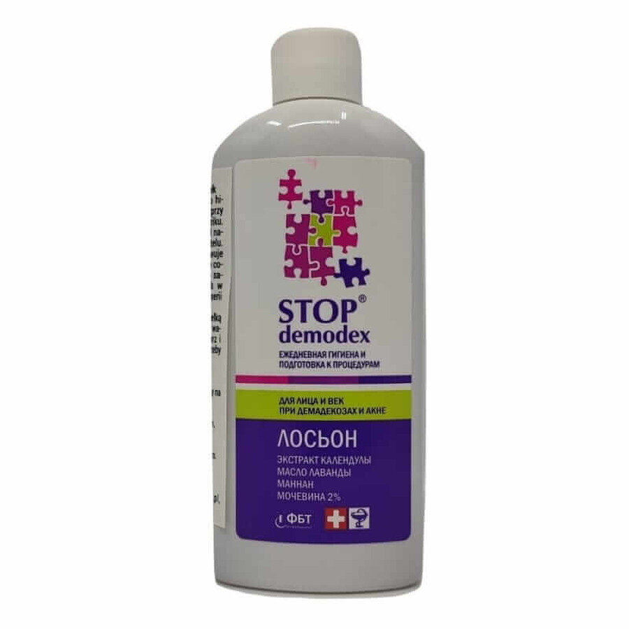 Stop Demodex Toner voor gezicht en oogleden 150ml, Biosphere