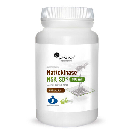 Nattokinase NSK-SD 100 mg 60 gélules Aliness