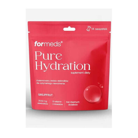 Pure Hydration Electrolytes gusto pompelmo 14 bustine Formeds