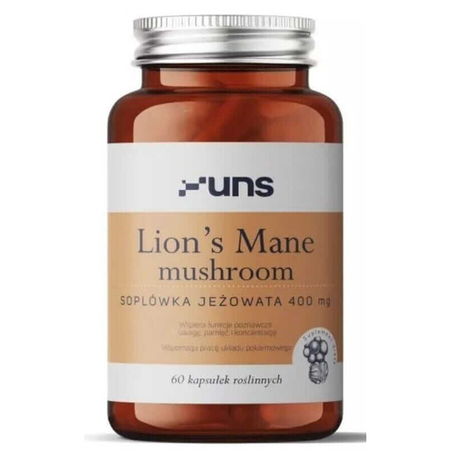 Champignon crinière de lion (400mg) 60 gélules UNS