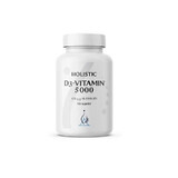 Holistic D3 5000 IU, 90 capsules