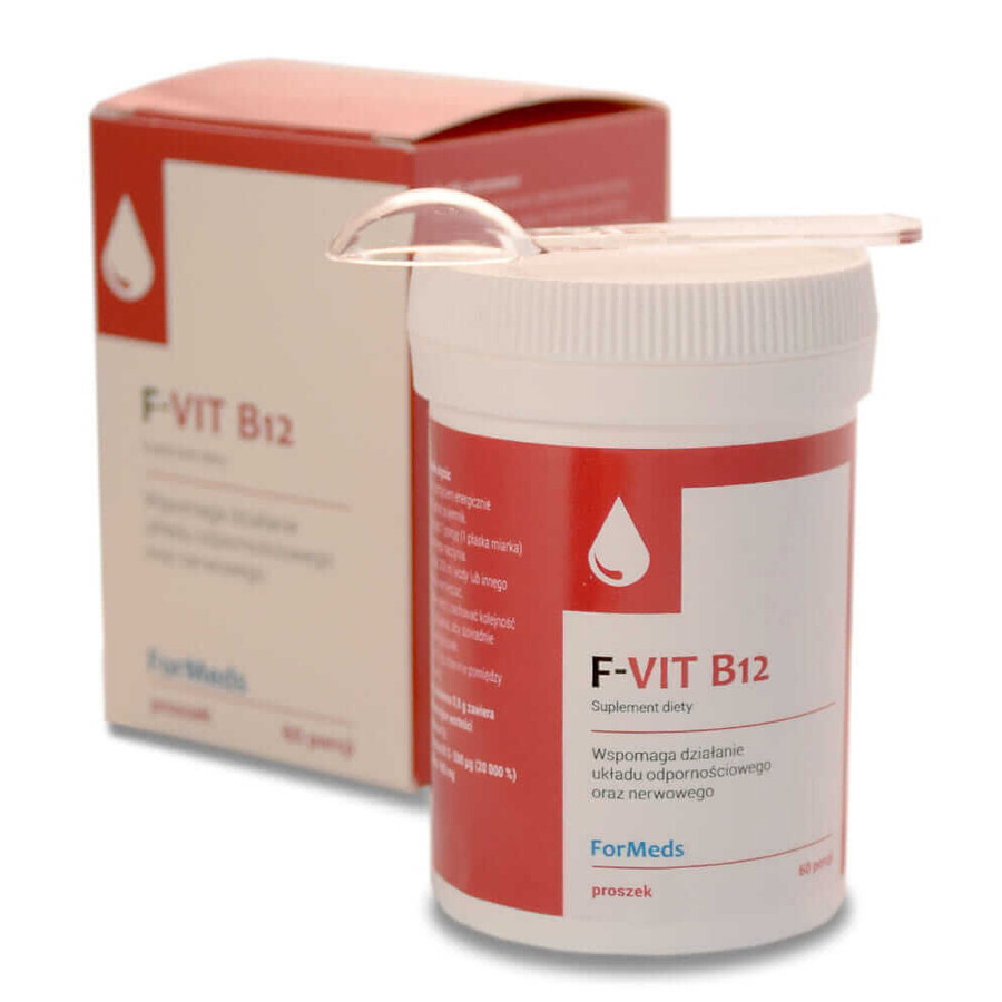 B12 POWDER vitamina B12 (60 dosis) Formas