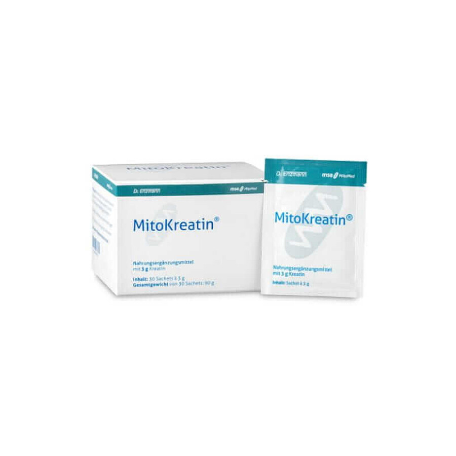 MitoKreatin Creatine, 30 sachets, MSE Dr Enzmann, MSE Dr Enzmann