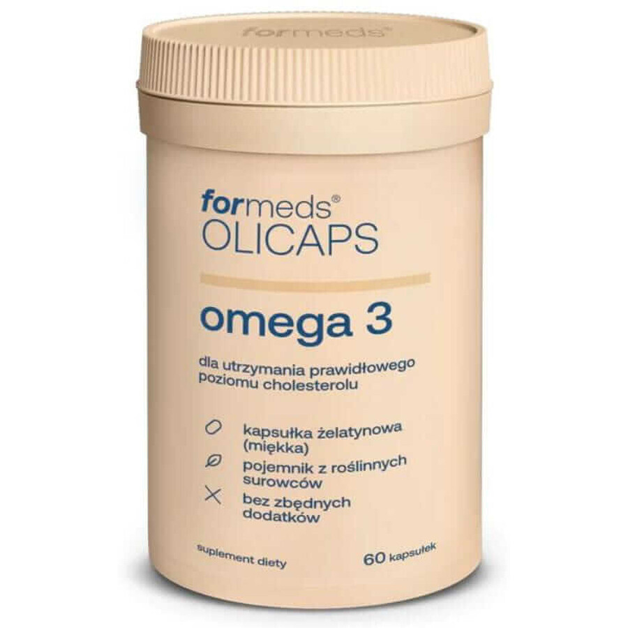 OLICAPS OMEGA-3 DHA EPA 60 capsules Formeds