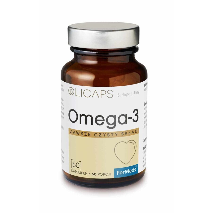 OLICAPS OMEGA-3 DHA EPA 60 capsules Formeds