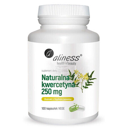 Aliness Estratto di quercetina naturale 250mg 100 capsule vegetali