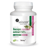 Bacopa monnieri Extrait de Brahmi 50% 500 mg (100vcaps.) Aliness