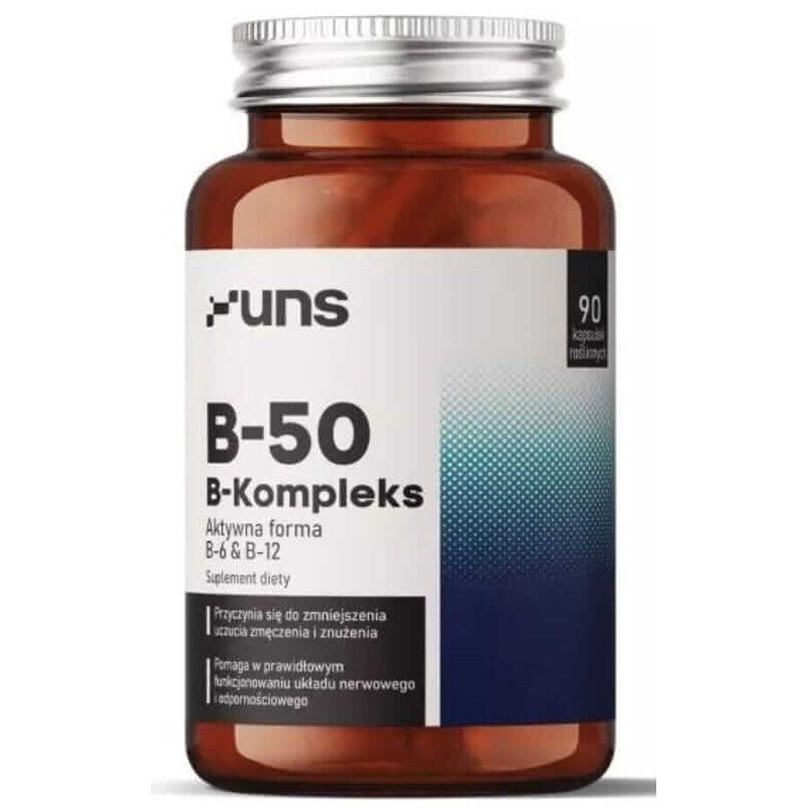 Complejo vitamínico B B-50 90 cápsulas UNS