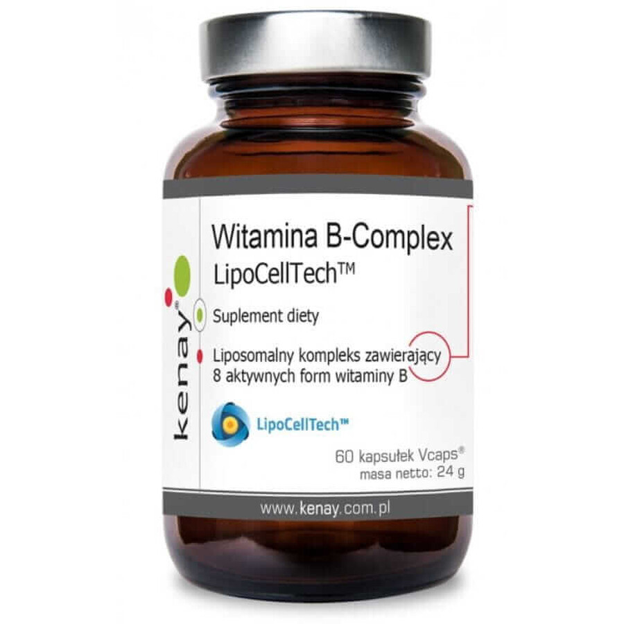 Lipozomal B vitamin complex LipoCellTech 60 capsules Kenay