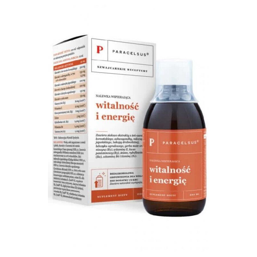 Paracelsus Teinture de vitalité et d'énergie 200ml