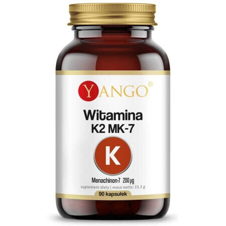 Vitamine K2 MK-7 200 µg (90 gélules) Yango