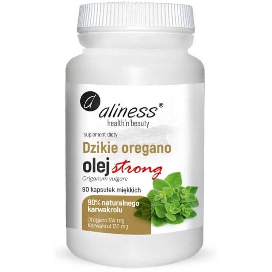 Aliness Olio di origano selvatico forte 90 capsule