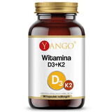 Vitamine D3+K2 90 gélules Yango