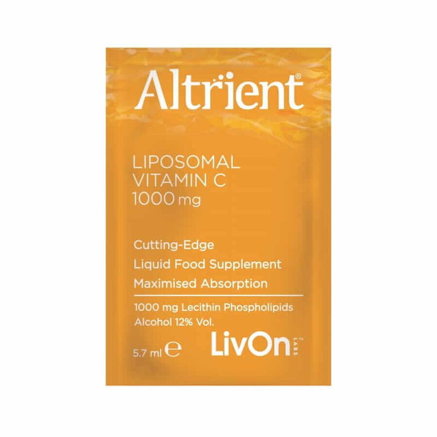 Altrient C Lipozomal vitamine C 1000 mg + 1000 mg phospholipide de lécithine 30 sachets