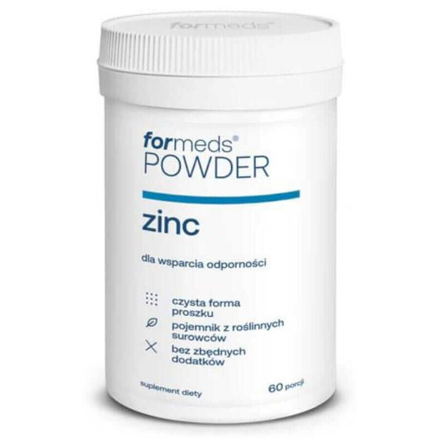 ZINCO in polvere - Forme di zinco