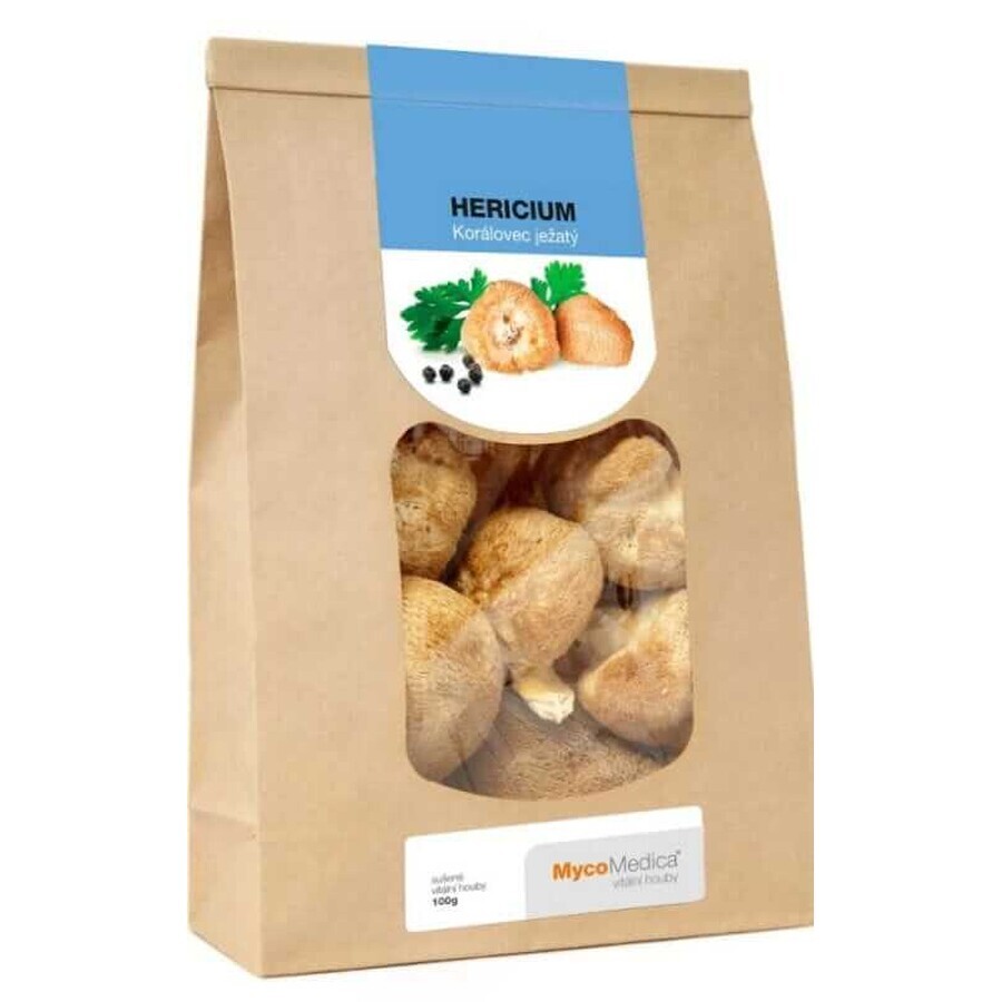 Champignons séchés Hericium 100g MycoMedica