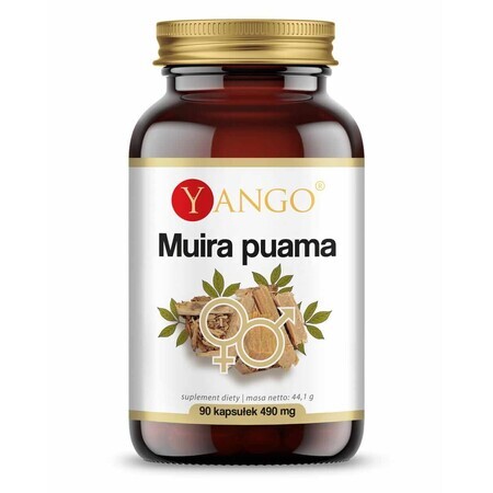 Muira puama 490 mg 90 gélules, Yango