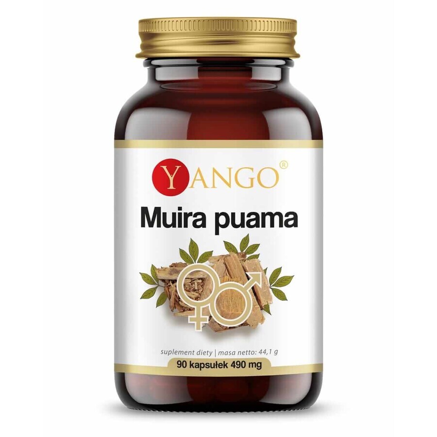 Muira puama 490 mg 90 gélules, Yango