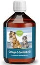 Om&#233;ga-3 pour chiens et chats huile de poisson marine EPA et DHA 500 ml Tierlieb Sanct Bernhard