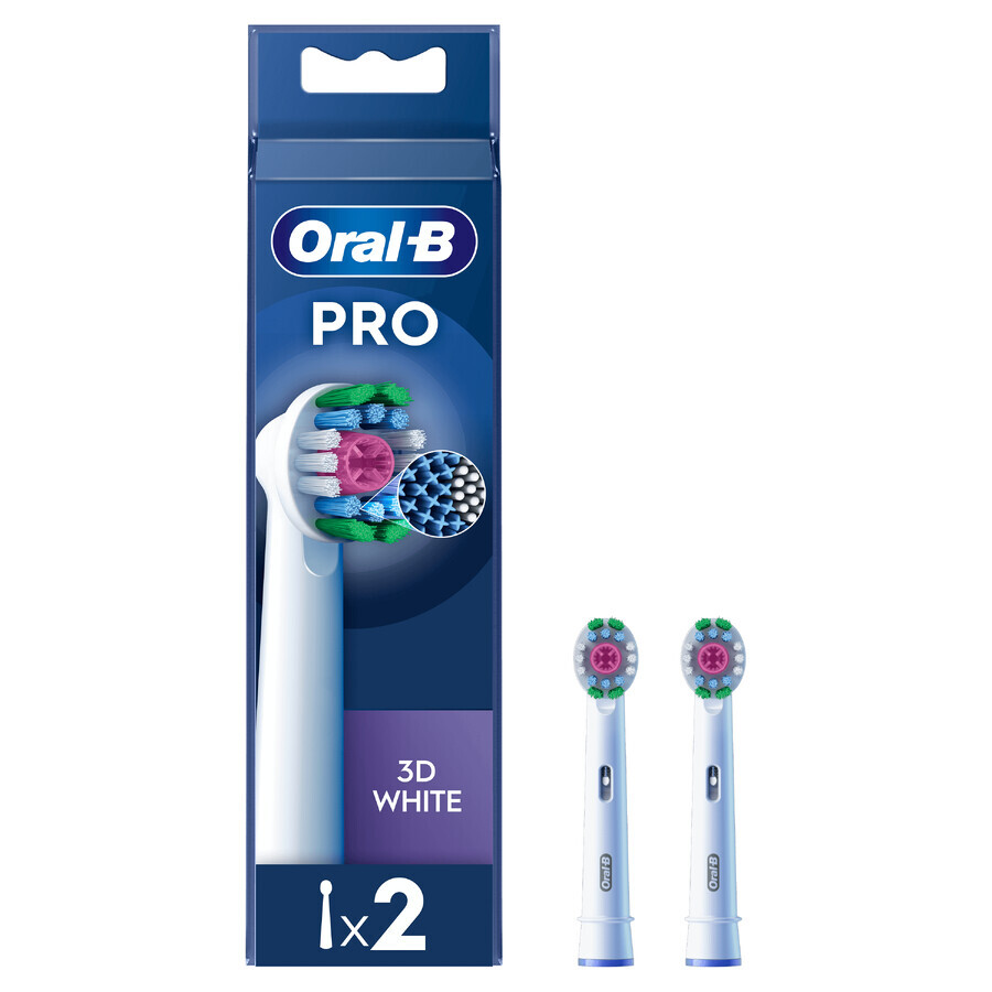 Brosse à dents électrique 3D White 3D White, 2 pièces, Oral-B