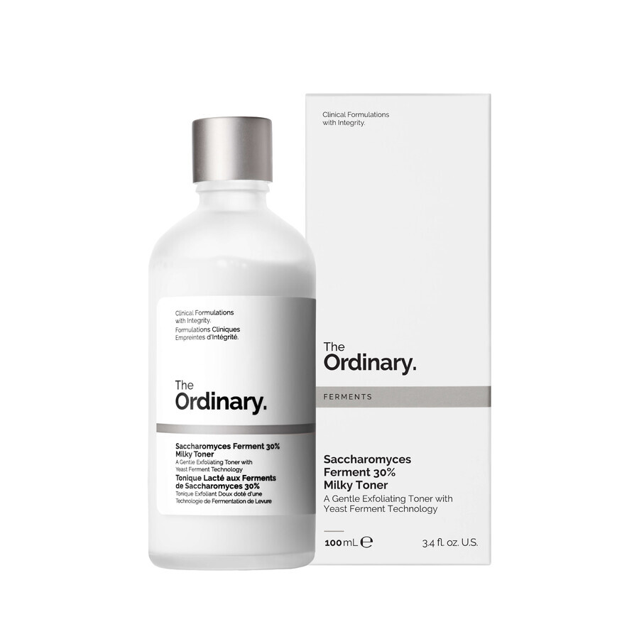 Tónico Exfoliante con fermentos Saccharomyces 30% Tónico Lácteo, 100 ml, The Ordinary