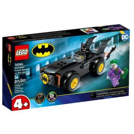 Inseguimento della Batmobile - Batman contro Joker, 4 anni+, 76264, Lego DC