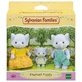 Set 3 figurine Familia Elefantilor Sylvanian Families, +3 ani, Epoch