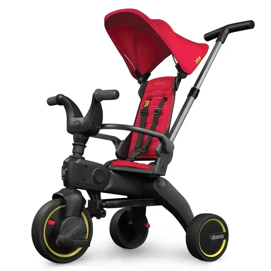 Triciclo Ultraplegable Liki S1, Rojo Llama, Doona