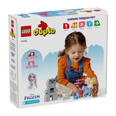 Elsa and Bruni in the enchanted forest, 2+ years, 10418, Lego Duplo Disney