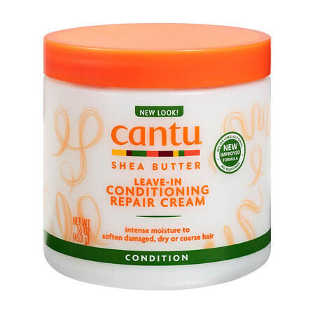 Crème capillaire réparatrice sans rinçage, 453 g, Cantu