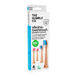 Soft adult electric toothbrush heads Soft, 4 pieces, The Humble Co