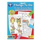 Livre de coloriage avec des autocollants, des choses &#224; faire et des activit&#233;s en anglais, +5 ans, Orchard