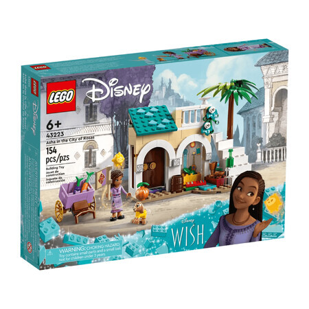 Wens Asha in de Stad van Rozen, 6+ jaar, 43223, Lego Disney Prinses