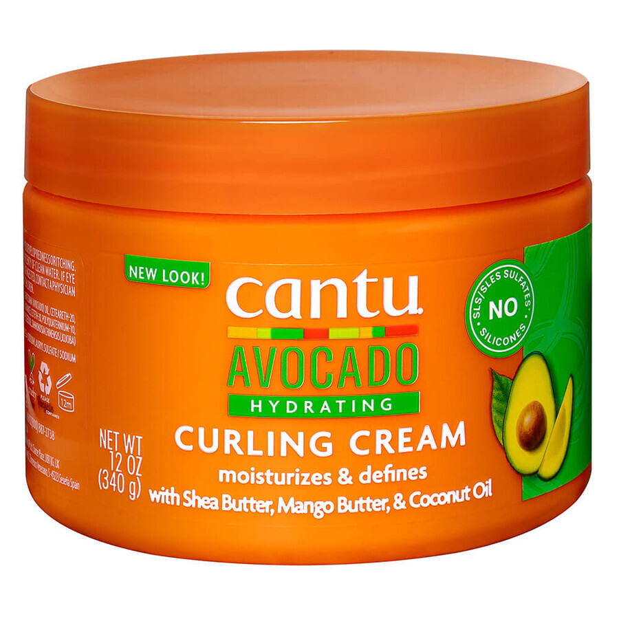 Crème capillaire à l'huile d'avocat, 340 g, Cantu