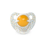 Sucette anatomique en silicone Rêves, 6-18 mois, jaune, 2 pièces, Suavinex