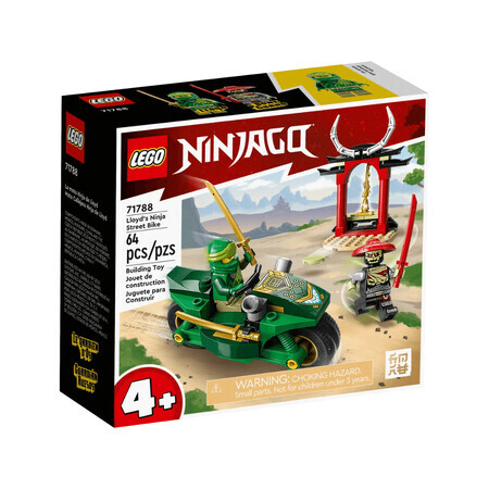 Lloyd's Ninja NinjaGo Ninja Ninja Straßenmotorrad, 4+ Jahre, Lego