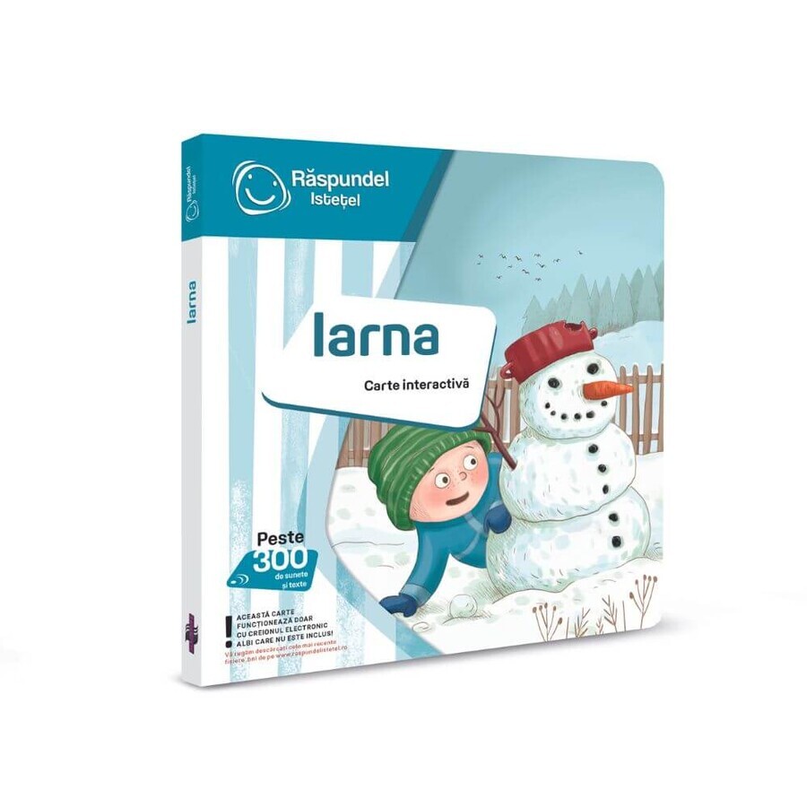 Livre interactif Hiver, 2-6 ans, Raspundel Istetel