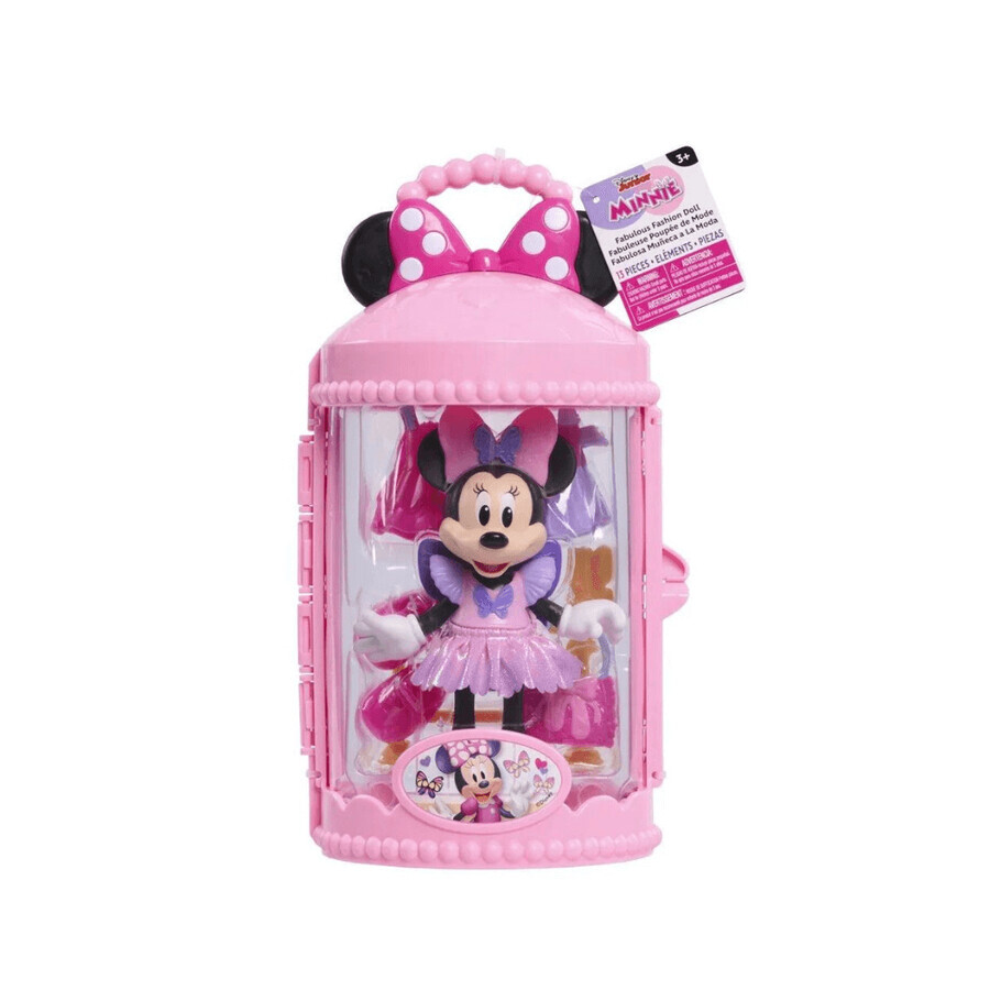 Muñeca bailarina con accesorios, + 3 años, Disney Minnie Mickey