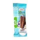 Biologische haverrepen knapperig duo met appel en cacao, +3 jaar, 3x23 g, Frucht Bar